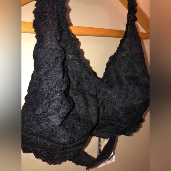 2 for $25 black arie  Lace bralette - Picture 2 of 3